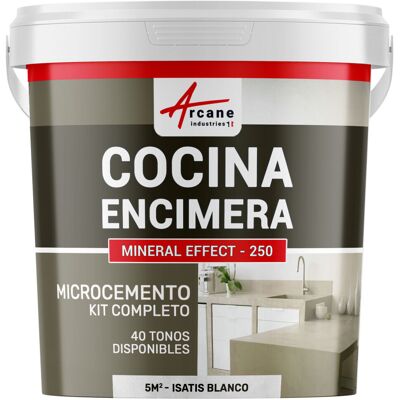 ARCANE INDUSTRIES Microcemento Cocina: Para Encimera Y Suelo De La Cocina ARCANE INDUSTRIES Microcemento Cocina: Para Encimera Y Suelo De La Cocina