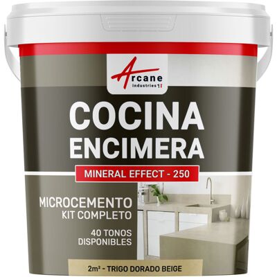 ARCANE INDUSTRIES Microcemento Cocina: Para Encimera Y Suelo De La Cocina ARCANE INDUSTRIES Microcemento Cocina: Para Encimera Y Suelo De La Cocina