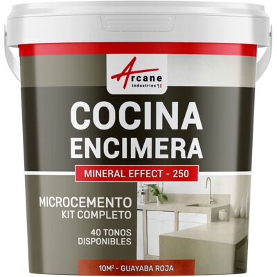 ARCANE INDUSTRIES Microcemento Cocina: Para Encimera Y Suelo De La Cocina ARCANE INDUSTRIES Microcemento Cocina: Para Encimera Y Suelo De La Cocina