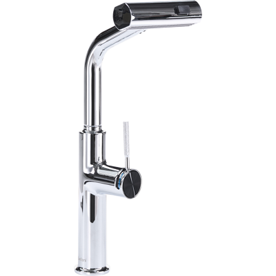 BELIANI Grifo De Cocina Giratorio Y Extraíble Con Aireador Y Resorte 2 Modos De Rociado Grifo Mezclador De Acero Inoxidable Gris Peguche BELIANI Grifo De Cocina Giratorio Y Extraíble Con Aireador Y Resorte 2 Modos De Rociado Grifo Mezclador De Acero Inoxidable Gris Peguche