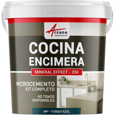 ARCANE INDUSTRIES Microcemento Cocina: Para Encimera Y Suelo De La Cocina ARCANE INDUSTRIES Microcemento Cocina: Para Encimera Y Suelo De La Cocina