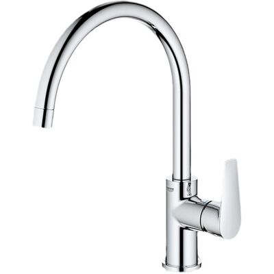 COOCHEER Grohe Bauedge - Grifo Mezclador Para Fregadero De Cocina, Cromado 3136910c COOCHEER Grohe Bauedge - Grifo Mezclador Para Fregadero De Cocina, Cromado 3136910c