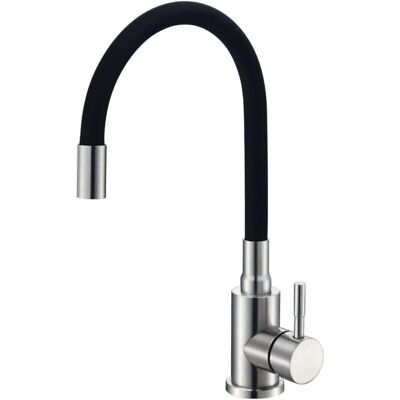 OEM Grifo De Cocina Negro, Grifo A Presión, Giratorio 360°, Grifo Para Fregadero, Monomando, Conexión De 1/4 De Pulgada. OEM Grifo De Cocina Negro, Grifo A Presión, Giratorio 360°, Grifo Para Fregadero, Monomando, Conexión De 1/4 De Pulgada.