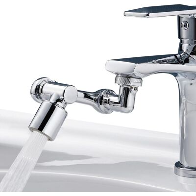 OEM Extensión De Grifo Giratoria De 1080°, Extensión De Aireador De Grifo De Fregadero De Latón, Extensión De Grifo De Baño Con Brazo Robótico Giratorio, Filtro De Extensión De Cocina Giratorio Con 2 Modo OEM Extensión De Grifo Giratoria De 1080°, Extensión De Aireador De Grifo De Fregadero De Latón, Extensión De Grifo De Baño Con Brazo Robótico Giratorio, Filtro De Extensión De Cocina Giratorio Con 2 Modo