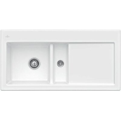 Villeroy & Boch Fregadero empotrado Subway - 60cm, Blanco Villeroy & Boch Fregadero empotrado Subway - 60cm, Blanco