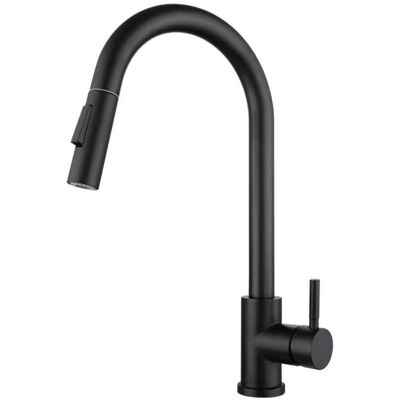 OEM Grifo De Cocina Negro, Grifo De Cocina Giratorio De 360° De Acero Inoxidable, Grifo De Fregadero Monomando Moderno. OEM Grifo De Cocina Negro, Grifo De Cocina Giratorio De 360° De Acero Inoxidable, Grifo De Fregadero Monomando Moderno.
