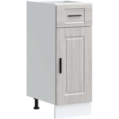 HELLOSHOP26 Mueble De Cocina Moderno Con Práctico Espacio De Almacenamiento 30 X 46 X 81,5 Cm Fabricado En Madera De Ingeniería Sonoma Gris 020050248 HELLOSHOP26 Mueble De Cocina Moderno Con Práctico Espacio De Almacenamiento 30 X 46 X 81,5 Cm Fabricado En Madera De Ingeniería Sonoma Gris 020050248