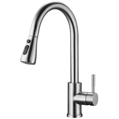 OEM Grifo De Cocina Con Rociador Extraíble, Mezclador De Fregadero, Ahorro De Agua, Acero Inoxidable. OEM Grifo De Cocina Con Rociador Extraíble, Mezclador De Fregadero, Ahorro De Agua, Acero Inoxidable.