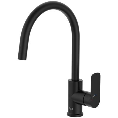 Roca - CALA - Negro Mate - Boca Giratoria - Grifo Roca - CALA - Negro Mate - Boca Giratoria - Grifo