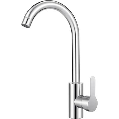 OEM Grifo De Cocina De Acero Inoxidable, Grifo Monomando Giratorio De 360°, Grifo De Fregadero, Válvula De Disco Cerámico. OEM Grifo De Cocina De Acero Inoxidable, Grifo Monomando Giratorio De 360°, Grifo De Fregadero, Válvula De Disco Cerámico.