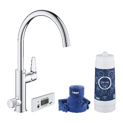Grifo Grohe Blue Pure BauCurve con sistema de filtrado - Cocina Cromo Grifo Grohe Blue Pure BauCurve con sistema de filtrado - Cocina Cromo