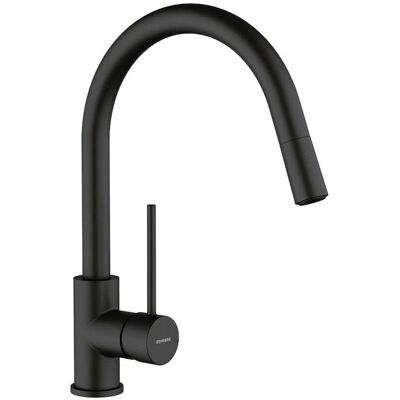 Genebre - Frv61207 41 Tau Grifo Monomando Fregadero Caño Extraíble Negro Genebre - Frv61207 41 Tau Grifo Monomando Fregadero Caño Extraíble Negro