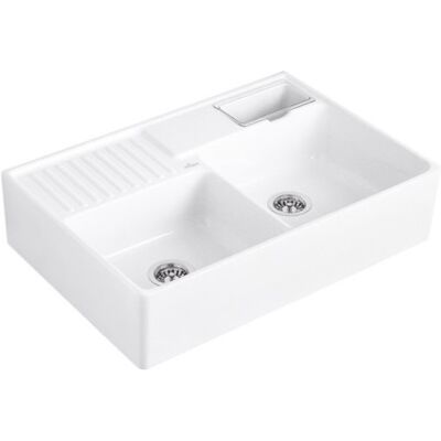 Fregadero doble de Villeroy & Boch - Blanco CeramicPlus Fregadero doble de Villeroy & Boch - Blanco CeramicPlus