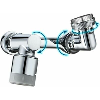 OEM Extensión De Grifo Giratoria Universal. Rociador De Grifo Giratorio De 1080° - Aireador De Boquilla De Agua Con Brazo Robótico Para Grifos. Accesorios Para Fregadero De Cocina - Crezuo OEM Extensión De Grifo Giratoria Universal. Rociador De Grifo Giratorio De 1080° - Aireador De Boquilla De Agua Con Brazo Robótico Para Grifos. Accesorios Para Fregadero De Cocina - Crezuo
