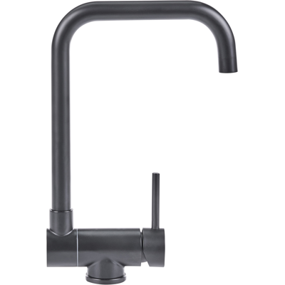BELIANI Grifo De Cocina Extraíble De Acero Inoxidable Con Aireador Silicona Negro Juntuma BELIANI Grifo De Cocina Extraíble De Acero Inoxidable Con Aireador Silicona Negro Juntuma