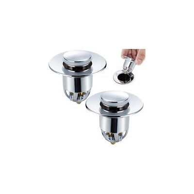 OEM Tapón De Fregadero (2 Piezas), Conjunto De Desagüe, Desagüe De Fregadero, Válvula Antibloqueo Con Colador Antiobstrucción Para Fregaderos Con Una Abertura De 34 A 40 Mm. - Crezuo OEM Tapón De Fregadero (2 Piezas), Conjunto De Desagüe, Desagüe De Fregadero, Válvula Antibloqueo Con Colador Antiobstrucción Para Fregaderos Con Una Abertura De 34 A 40 Mm. - Crezuo