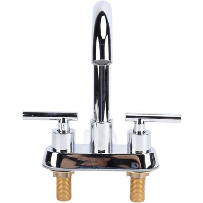 OEM Grifo De Fregadero De Cocina Y Baño Con Doble Manija, Mezclador De Agua Fría Y Caliente, Fabricado En Acero Inoxidable 304 -crezuo OEM Grifo De Fregadero De Cocina Y Baño Con Doble Manija, Mezclador De Agua Fría Y Caliente, Fabricado En Acero Inoxidable 304 -crezuo
