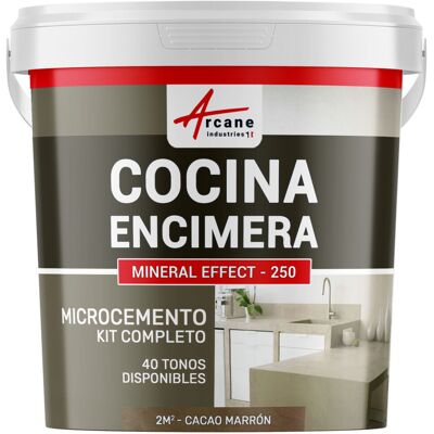 ARCANE INDUSTRIES Microcemento Cocina: Para Encimera Y Suelo De La Cocina ARCANE INDUSTRIES Microcemento Cocina: Para Encimera Y Suelo De La Cocina