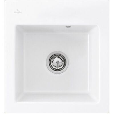 Fregadero Subway 45 XS de Villeroy & Boch - CeramicPlus - Blanco Fregadero Subway 45 XS de Villeroy & Boch - CeramicPlus - Blanco