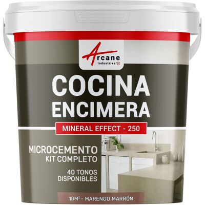 ARCANE INDUSTRIES Microcemento Cocina: Para Encimera Y Suelo De La Cocina ARCANE INDUSTRIES Microcemento Cocina: Para Encimera Y Suelo De La Cocina
