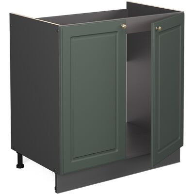 Armario Bajo Para Fregadero Fame-line, Verde Dorado Casa De Campo, 80 Cm , Et Mármol Vicco Armario Bajo Para Fregadero Fame-line, Verde Dorado Casa De Campo, 80 Cm , Et Mármol Vicco