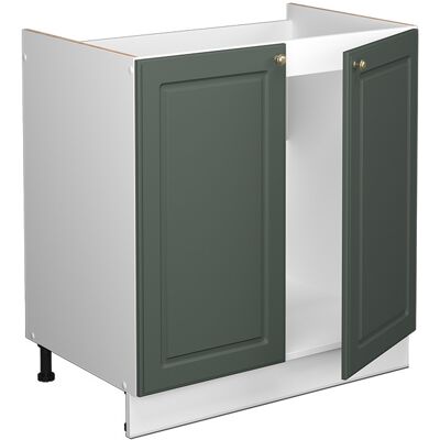 Armario Bajo Para Fregadero Fame-line, Verde Dorado Casa De Campo, 80 Cm , Et Roble Vicco Armario Bajo Para Fregadero Fame-line, Verde Dorado Casa De Campo, 80 Cm , Et Roble Vicco