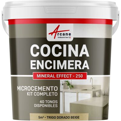 ARCANE INDUSTRIES Microcemento Cocina: Para Encimera Y Suelo De La Cocina ARCANE INDUSTRIES Microcemento Cocina: Para Encimera Y Suelo De La Cocina