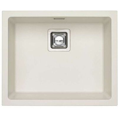 Alveus Quadrix Granital - Fregadero De Granito 56x46 Cm, Con Control De Desagüe, Arctic 1128394 Alveus Quadrix Granital - Fregadero De Granito 56x46 Cm, Con Control De Desagüe, Arctic 1128394
