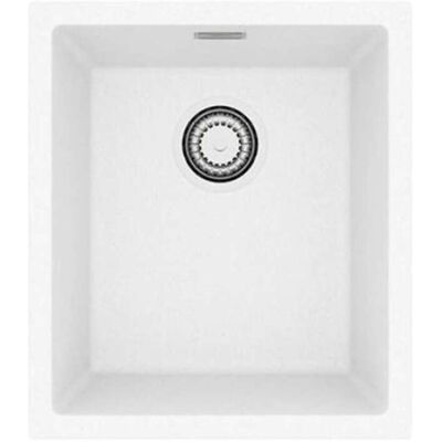 Alveus Omni - Fregadero De Granito, 40x45 Cm, Arctic 1150037 Alveus Omni - Fregadero De Granito, 40x45 Cm, Arctic 1150037