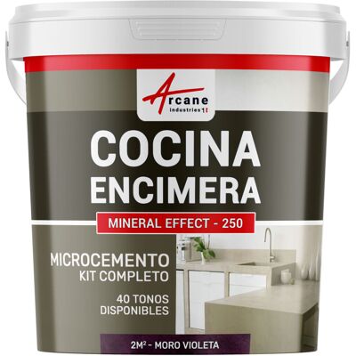 ARCANE INDUSTRIES Microcemento Cocina: Para Encimera Y Suelo De La Cocina ARCANE INDUSTRIES Microcemento Cocina: Para Encimera Y Suelo De La Cocina