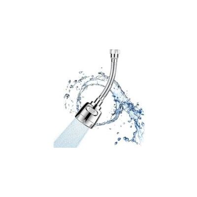 OEM Grifo Universal Giratorio 360°, Antisalpicaduras, Con Manguera Flexible, Caño Flexible De 2 Posiciones, Acero Inoxidable, 200 Mm - Crezuo OEM Grifo Universal Giratorio 360°, Antisalpicaduras, Con Manguera Flexible, Caño Flexible De 2 Posiciones, Acero Inoxidable, 200 Mm - Crezuo