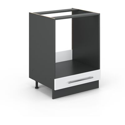 Armario Para Horno Empotrado Fame-line, Blanco Alto Brillo, 60 Cm Sin Encimera Vicco Armario Para Horno Empotrado Fame-line, Blanco Alto Brillo, 60 Cm Sin Encimera Vicco