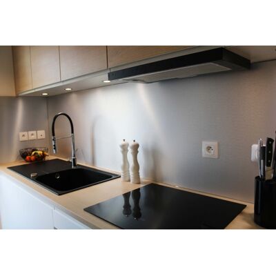 Mccover - Revestimiento Pared Cocina Reversible De Aluminio Cepillado / Aluminio Bruto (disponible En 2 M X 1 M Y 1 M X 0,5 M) - Color - Aluminio Cepillado, Espesor - 3 Mm, Anchura - 50 Cm, Longitud - 100 Cm - Aluminio Cepillado Mccover - Revestimiento Pared Cocina Reversible De Aluminio Cepillado / Aluminio Bruto (disponible En 2 M X 1 M Y 1 M X 0,5 M) - Color - Aluminio Cepillado, Espesor - 3 Mm, Anchura - 50 Cm, Longitud - 100 Cm - Aluminio Cepillado