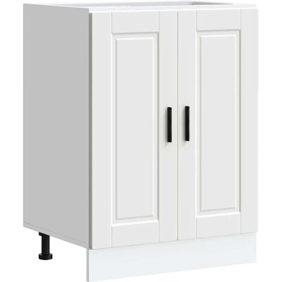 HELLOSHOP26 Mueble De Cocina Porto De Diseño Moderno Con Espacio De Almacenamiento 60 X 46 X 81 Cm Madera De Ingeniería Blanca 020050232 HELLOSHOP26 Mueble De Cocina Porto De Diseño Moderno Con Espacio De Almacenamiento 60 X 46 X 81 Cm Madera De Ingeniería Blanca 020050232