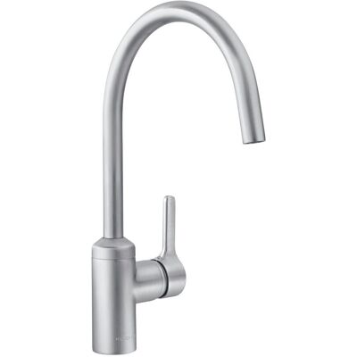 Grifo de cocina Kludi Acero Inoxidable con Caño Giratorio - Modelo 428039678 Grifo de cocina Kludi Acero Inoxidable con Caño Giratorio - Modelo 428039678
