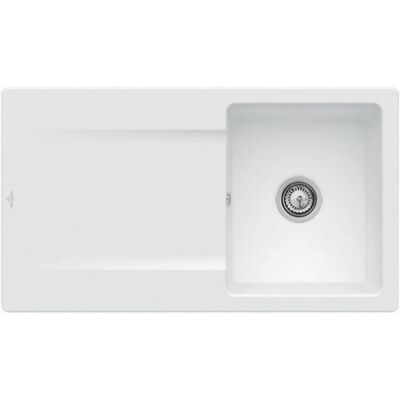 Fregadero reversible de cerámica blanca Stone White Villeroy & Boch - Kitchen Sink Fregadero reversible de cerámica blanca Stone White Villeroy & Boch - Kitchen Sink