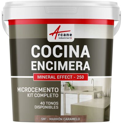 ARCANE INDUSTRIES Microcemento Cocina: Para Encimera Y Suelo De La Cocina ARCANE INDUSTRIES Microcemento Cocina: Para Encimera Y Suelo De La Cocina