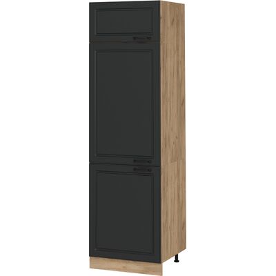 Vicco - R-Line Kühlumbauschrank - Antracita Campestre - 60 cm Vicco - R-Line Kühlumbauschrank - Antracita Campestre - 60 cm