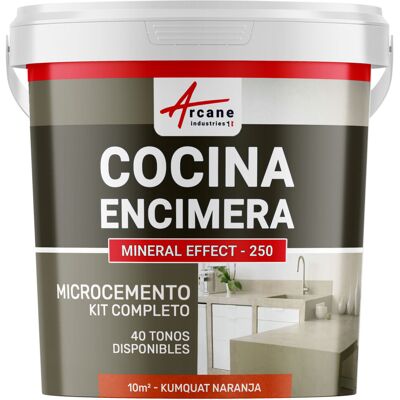 ARCANE INDUSTRIES Microcemento Cocina: Para Encimera Y Suelo De La Cocina ARCANE INDUSTRIES Microcemento Cocina: Para Encimera Y Suelo De La Cocina