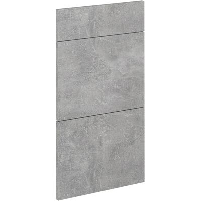 Frente De Cocina R-line, Hormigón, 39.6 X 70.4 Cm Frente De Mueble Para Mueble Bajo Con Cajones, Vicco Frente De Cocina R-line, Hormigón, 39.6 X 70.4 Cm Frente De Mueble Para Mueble Bajo Con Cajones, Vicco