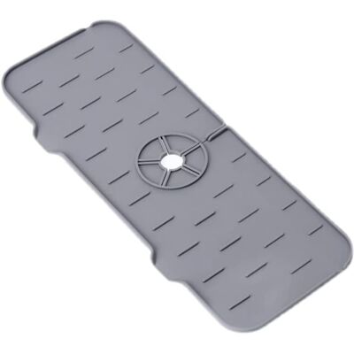 OEM Alfombrilla De Silicona Para Grifo De Cocina O Baño - Protector Contra Salpicaduras - Alfombrilla Para Fregadero Detrás Del Grifo - Protector Contra Salpicaduras - Alfombrilla Para Encimera (gris) OEM Alfombrilla De Silicona Para Grifo De Cocina O Baño - Protector Contra Salpicaduras - Alfombrilla Para Fregadero Detrás Del Grifo - Protector Contra Salpicaduras - Alfombrilla Para Encimera (gris)