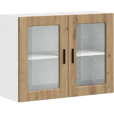 HELLOSHOP26 Armario De Pared De Cocina De Madera De Ingeniería De 80 X 31 X 60 Cm Diseño Práctico Almacenamiento Artesanal De Roble 020050401 HELLOSHOP26 Armario De Pared De Cocina De Madera De Ingeniería De 80 X 31 X 60 Cm Diseño Práctico Almacenamiento Artesanal De Roble 020050401