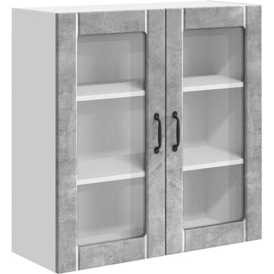 HELLOSHOP26 Mueble De Cocina Rectangular Moderno Con Práctico Espacio De Almacenamiento 80 X 31 X 80 Cm Fabricado En Madera De Ingeniería En Color Gris Hormigón 020054085 HELLOSHOP26 Mueble De Cocina Rectangular Moderno Con Práctico Espacio De Almacenamiento 80 X 31 X 80 Cm Fabricado En Madera De Ingeniería En Color Gris Hormigón 020054085