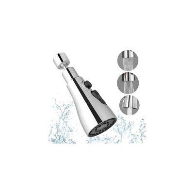 OEM Rociador Para Grifo De Cocina De 3 Modos - Boquilla Para Grifo De Cocina De 360 Grados, Cabezal De Grifo, Rociador Mezclador Para Fregadero, Extensión Para Grifo De Cocina (plateado) - Crezuo OEM Rociador Para Grifo De Cocina De 3 Modos - Boquilla Para Grifo De Cocina De 360 Grados, Cabezal De Grifo, Rociador Mezclador Para Fregadero, Extensión Para Grifo De Cocina (plateado) - Crezuo
