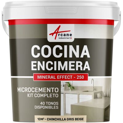 ARCANE INDUSTRIES Microcemento Cocina: Para Encimera Y Suelo De La Cocina ARCANE INDUSTRIES Microcemento Cocina: Para Encimera Y Suelo De La Cocina