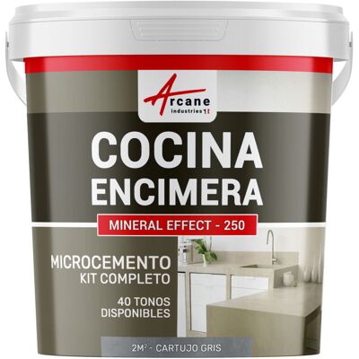 ARCANE INDUSTRIES Microcemento Cocina: Para Encimera Y Suelo De La Cocina ARCANE INDUSTRIES Microcemento Cocina: Para Encimera Y Suelo De La Cocina