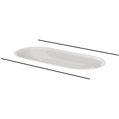 Bette Comodo Lavabo bajo encimera - Acero esmaltado, Impacto Resistente Bette Comodo Lavabo bajo encimera - Acero esmaltado, Impacto Resistente