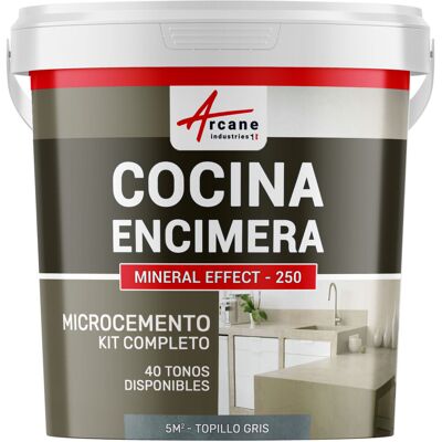 ARCANE INDUSTRIES Microcemento Cocina: Para Encimera Y Suelo De La Cocina ARCANE INDUSTRIES Microcemento Cocina: Para Encimera Y Suelo De La Cocina