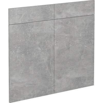 Frente De Cocina R-line, Hormigón, 79.2 X 70.8 Cm Frente De Mueble Para Mueble Bajo Con Cajones, Vicco Frente De Cocina R-line, Hormigón, 79.2 X 70.8 Cm Frente De Mueble Para Mueble Bajo Con Cajones, Vicco