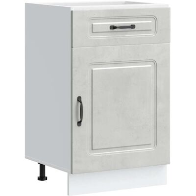 HELLOSHOP26 Mueble De Cocina Kalmar Almacenamiento Práctico 50 X 46 X 81,5 Cm Estilo Moderno Madera De Ingeniería Gris Hormigón 020049904 HELLOSHOP26 Mueble De Cocina Kalmar Almacenamiento Práctico 50 X 46 X 81,5 Cm Estilo Moderno Madera De Ingeniería Gris Hormigón 020049904